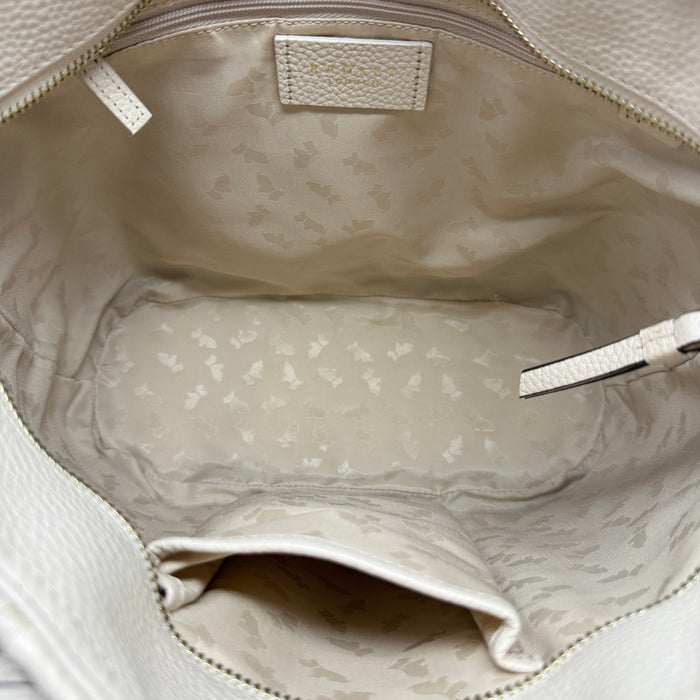 Threadneedle Leather Street Cable Open Top Shoulder Bag By Radley London, Size: Medium