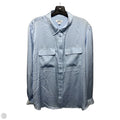 Top Long Sleeve By Bar III In Blue, Size: Xxl