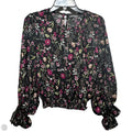 Top Long Sleeve By Kontrol In Floral Print, Size: M