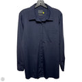 Top Long Sleeve By Lysse In Navy, Size: L