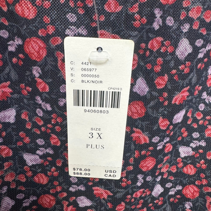 Top Long Sleeve By Maeve In Floral Print, Size: 3x