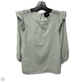 Top Long Sleeve By W5 In Green, Size: S