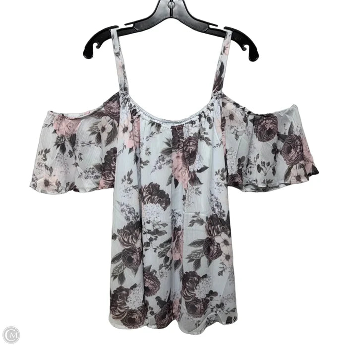 Top Short Sleeve By Torrid In Floral Print, Size: 3x