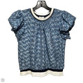Top Short Sleeve By Voy In Blue, Size: S