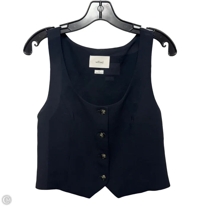 Top Sleeveless By Wilfred In Black, Size: 10