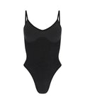 TRI WOOL BODYSUIT - OBSIDIAN