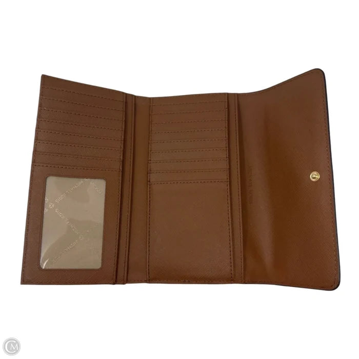 Trifold Snap Wallet Designer By Michael Kors, Size: Large