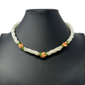 Twisted Faux Pearl Collar Necklace