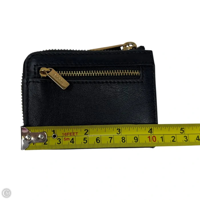 Wallet Leather By Fossil, Size: Small