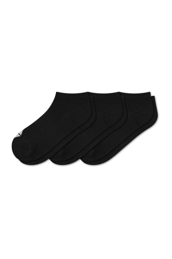 Women's Ankle Socks 3-Pack in Midnight laying flat on a white background.