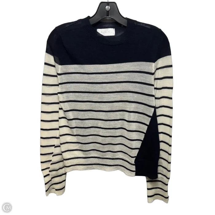 Wool Sweater By Alc In Striped Pattern, Size: S